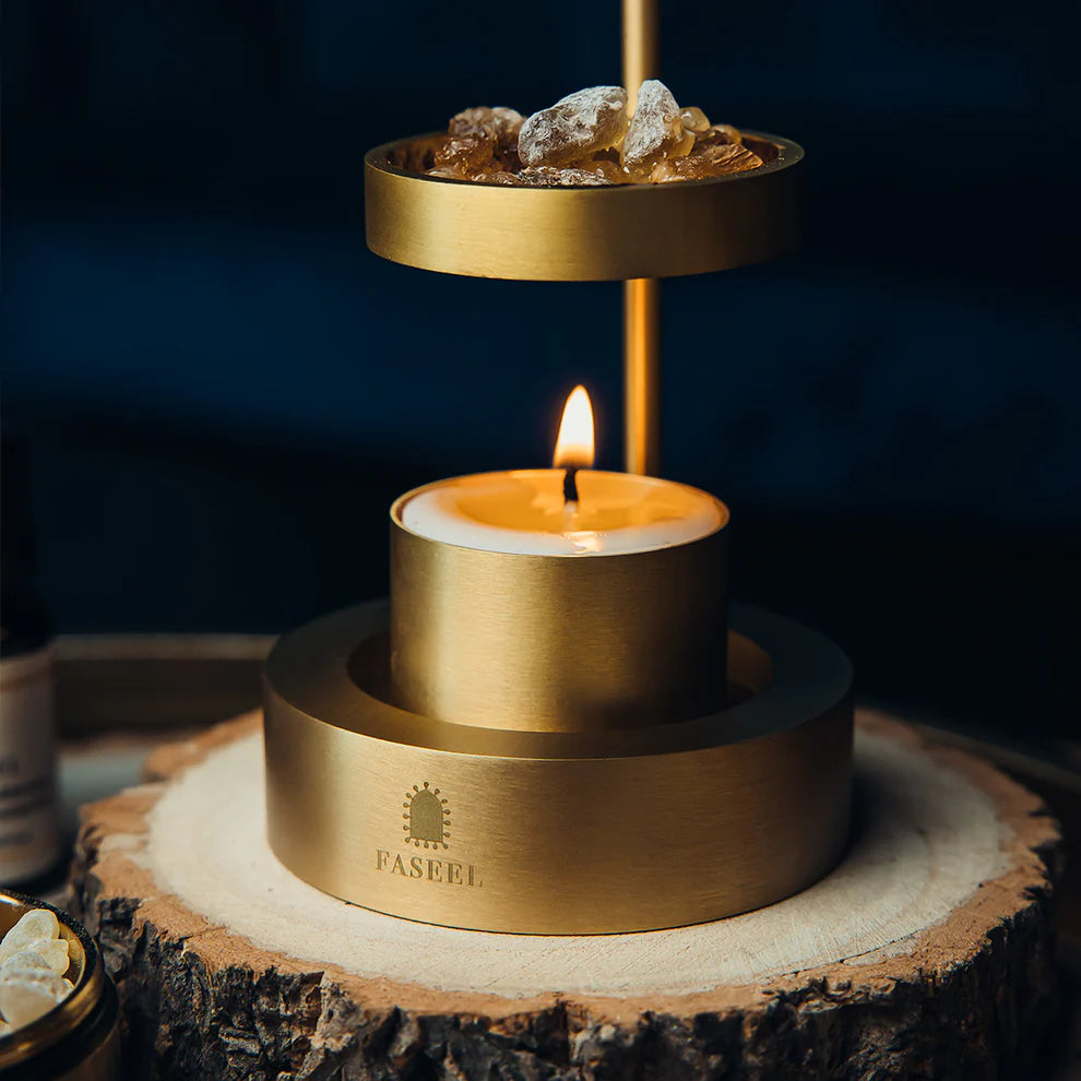 The Faseel Frankincense Resin Burner Gift Set