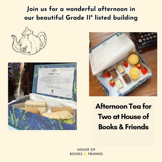 House of Books & Friends - Afternoon Tea for Two